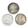 Image 1 : 1856-1875 Seated Lib Half Dollar[3Coins] HIGHGRADE