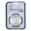 Image 1 : 1890-S Morgan Silver Dollar NGC MS62