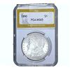 1890 Morgan Silver Dollar PGA MS65