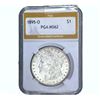 1895-O Morgan Silver Dollar PGA MS62