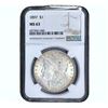 Image 1 : 1897 Morgan Silver Dollar NGC MS63