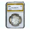 Image 1 : 1890 Morgan Silver Dollar PGA MS63 PL
