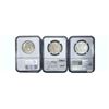 Image 2 : 1945-1946 GEM BU Walking Lib Half Dollar[3Coins] NGC MS64/65