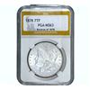 Image 1 : 1878 7TF Rev 78 Morgan Silver Dollar PGA MS63