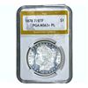 Image 1 : 1878 7/8TF Morgan Silver Dollar PGA MS63+ PL