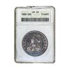 Image 1 : 1830 Capped Bust Half Dollar ANACS EF45