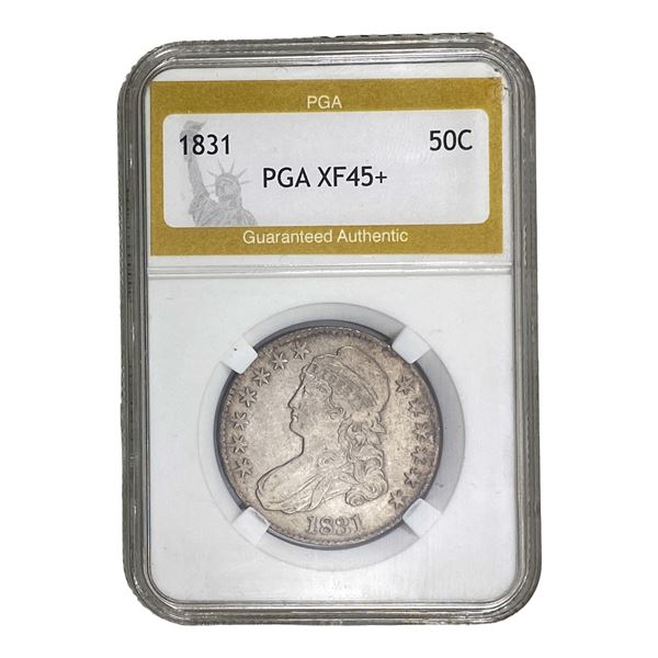1831 Capped Bust Half Dollar PGA XF45+