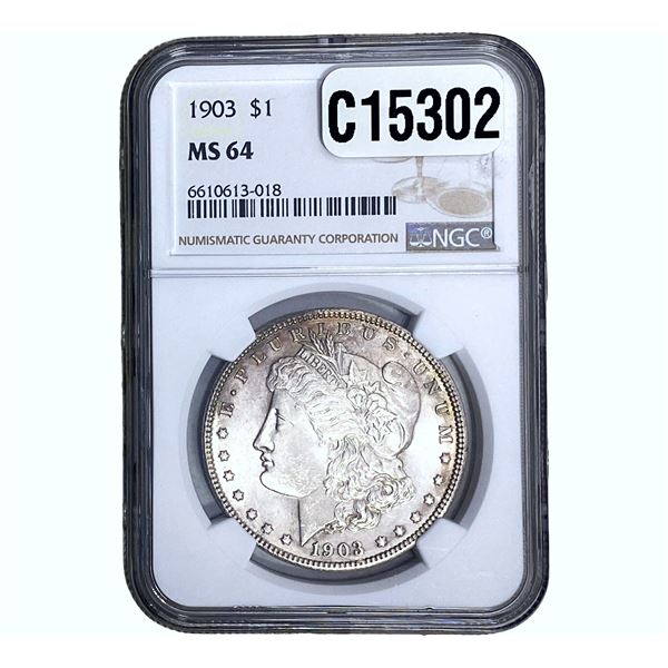 1903 Morgan Silver Dollar NGC MS64