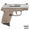 SCCY CPX2 Brown/Stainless 9mm Pistol