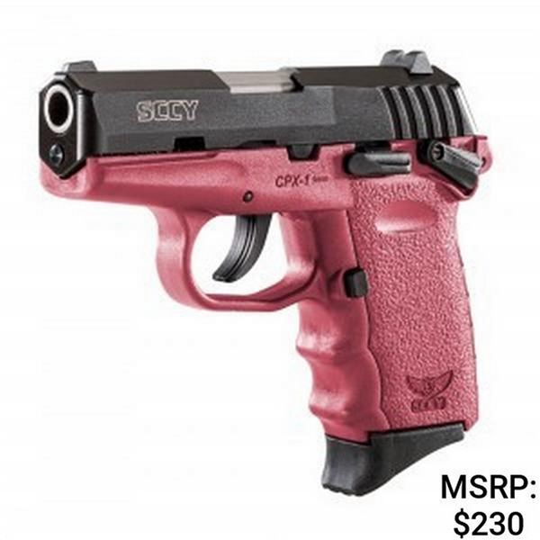 SCCY CPX1 Red/Black 9mm Pistol