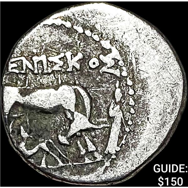 Illyria 260-167/98 BC Silver Drachm NEARLY UNCIRCULATED
