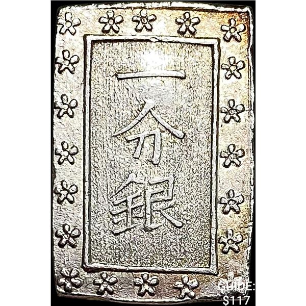 1859-1868 Japan Silver Bu UNCIRCULATED