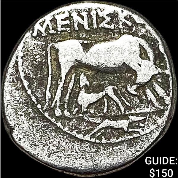 Illyria 260-167/98 BC Silver Drachm NEARLY UNCIRCULATED