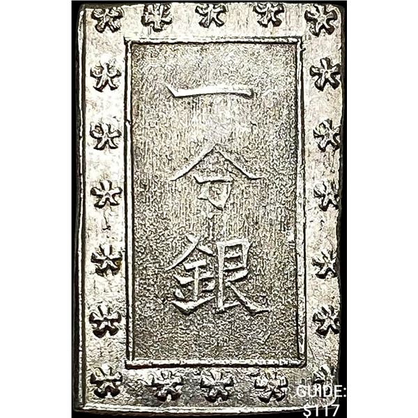 1859-1868 Japan Silver Bu UNCIRCULATED