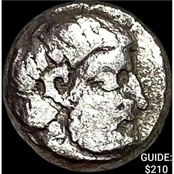 Caria Mylasa Hekatomnos 392-376 BC Silver Diobol NEARLY UNCIRCULATED