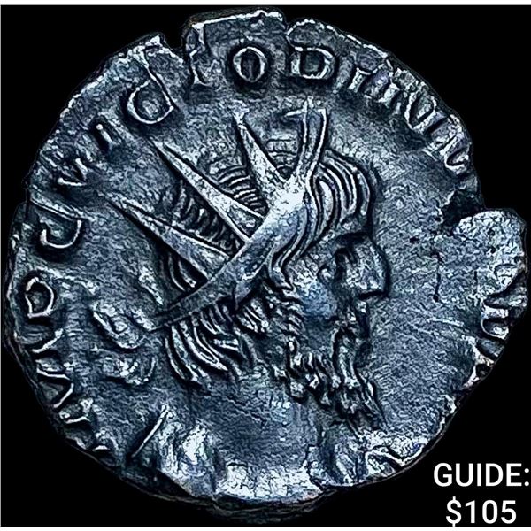 Roman Victorinus 269-271 AD Bi Dbl Denarius CHOICE AU