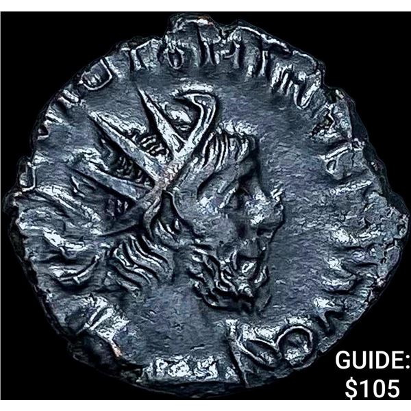 Roman Victorinus 269-271 AD Bi Dbl Denarius CHOICE AU