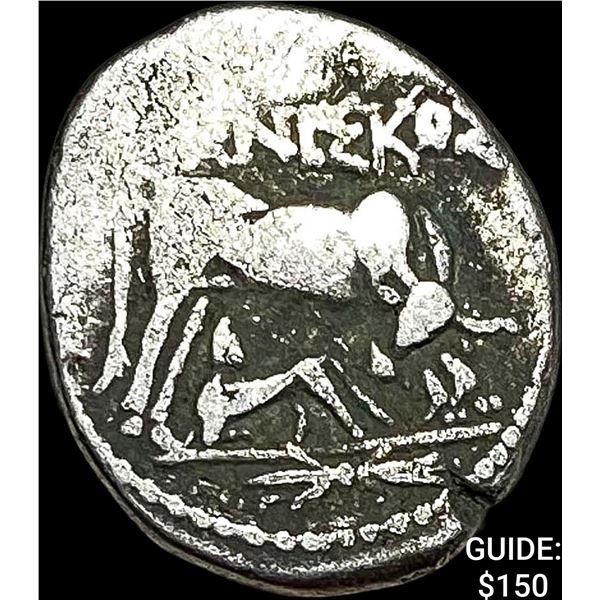 Illyria 260-167/98 BC Silver Drachm NEARLY UNCIRCULATED