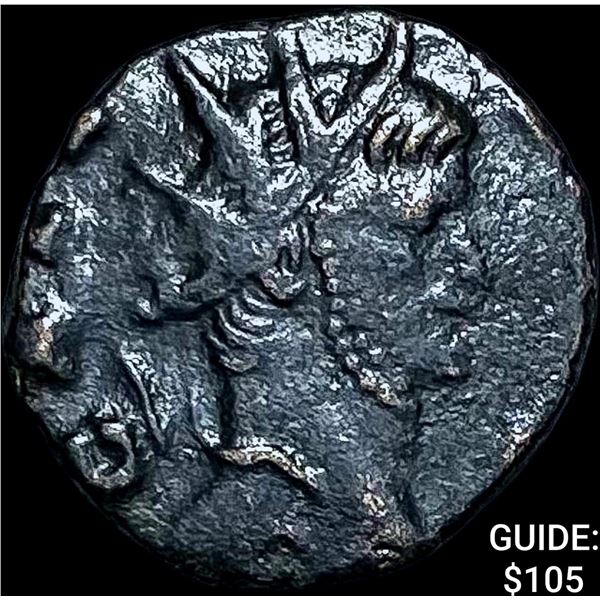 Roman Gallienus, 253-268 AD BI DBL Denarius CHOICE AU