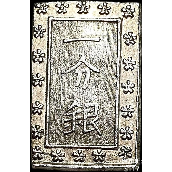 1859-1868 Japan Silver Bu UNCIRCULATED