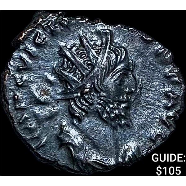 Roman Victorinus 269-271 AD Bi Dbl Denarius CHOICE AU