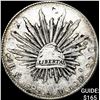 Image 1 : 1893Mo AM Mexico Silver 8 Reales Cap & Ray CLOSELY UNCIRCULATED
