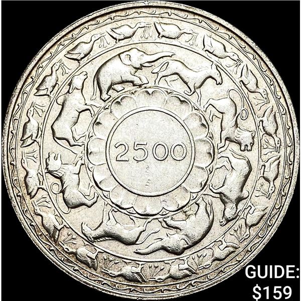 1957 Ceylon Silver Rupees UNCIRCULATED