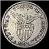 Image 2 : 1907-S U.S. Philippines Silver Peso CLOSELY UNCIRCULATED