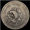 Image 1 : 1958 Mexico Silver Peso CLOSELY UNCIRCULATED
