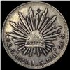 Image 1 : 1894Ga JS Mexico Silver 8 Reales NEARLY UNCIRCULATED