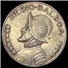 Image 1 : 1930 Panama Silver 1/2 Balboa CLOSELY UNCIRCULATED