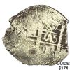 Image 1 : 1500s-1600s Spanish Colonial Silver Cob NEARLY UNCIRCULATED