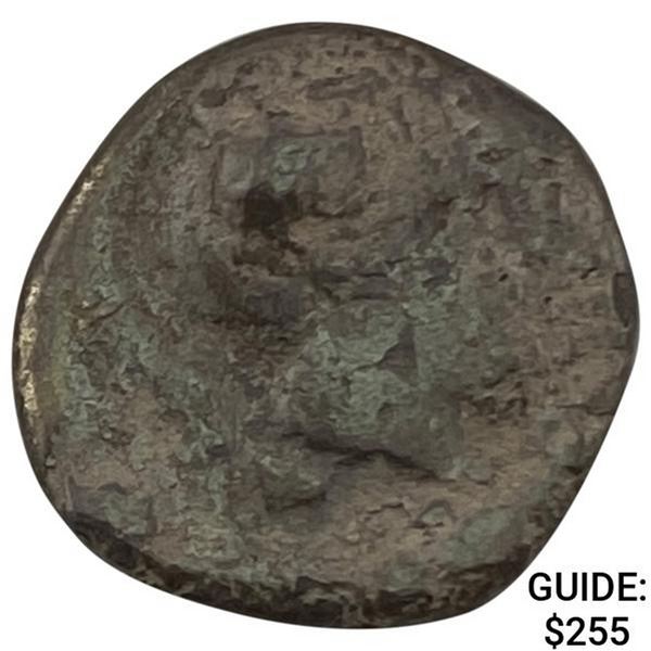 Greece Campania, Hyria Silver Didrachm ABOUT UNCIRCULATED