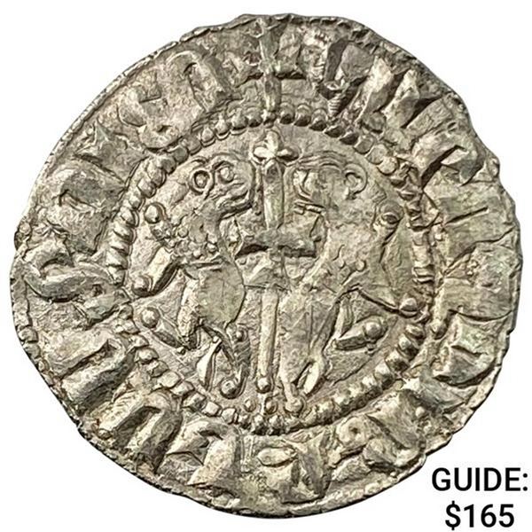 1198-1219 AD Crusades Armenia Silver Tram UNCIRCULATED