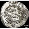 591-628 AD Sasanian Khusro II Silver Drachm NEARLY UNCIRCULATED