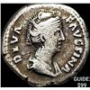 Roman Faustina Sr. 138-141 AD Silver Denarius NEARLY UNCIRCULATED