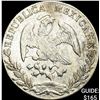 1887Go RR Mexico Silver 8 Reales Cap and Rays CLOSELY UNCIRCULATED