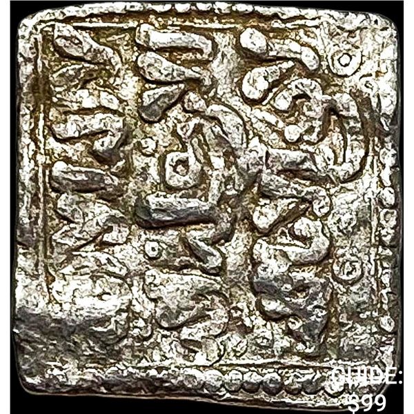 1163-1269 Spain Almohad Silver Square Dirham NEARLY UNCIRCULATED