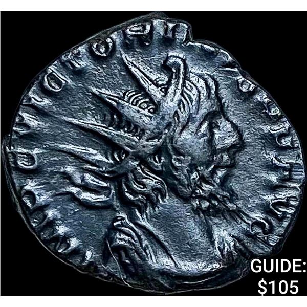 Roman Victorinus 269-271 AD Bi Dbl Denarius CHOICE AU