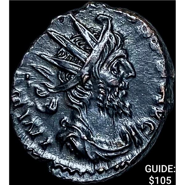 Roman Victorinus 269-271 AD Bi Dbl Denarius CHOICE AU