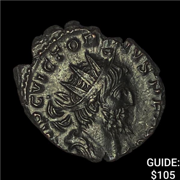 Roman Victorinus 269-271 AD Bi Dbl Denarius CHOICE AU