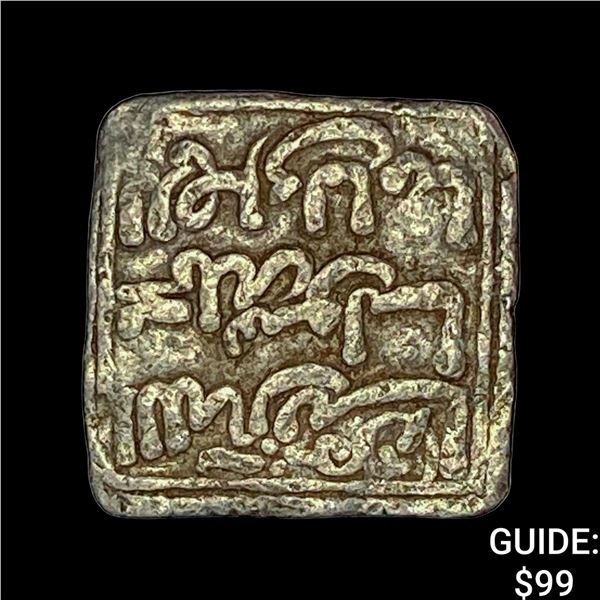 1163-1269 Spain Almohad Silver Square Dirham NEARLY UNCIRCULATED