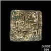 Image 1 : 1163-1269 Spain Almohad Silver Square Dirham NEARLY UNCIRCULATED