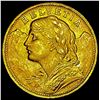 Image 1 : 1947-B Switzerland Gold 20 Francs 0.1867oz UNCIRCULATED