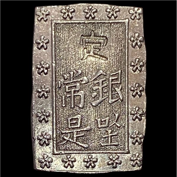 1859-1868 Japan Silver Bu UNCIRCULATED