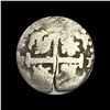 Image 2 : 1500s-1600s Spanish Colonial Silver Cob NEARLY UNCIRCULATED