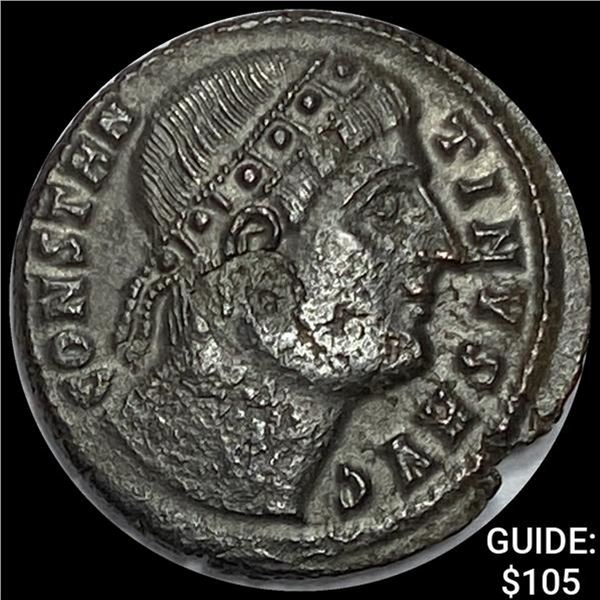 Roman Constantine 307-337 AD Bi Follis CLOSELY UNCIRCULATED