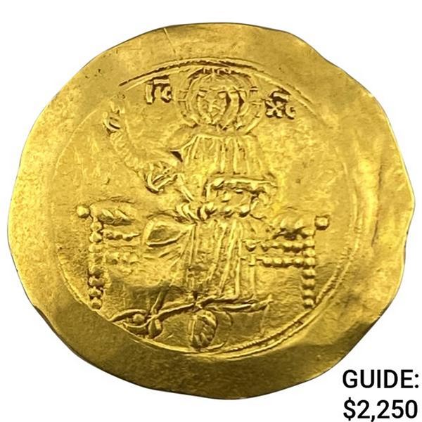 1118-1143 AD Byzantine Gold Hyperpyron CLOSELY UNCIRCULATED