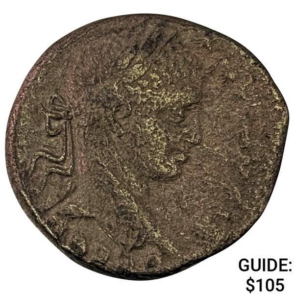 Roman Elagabalus 218-222 AD Silver Tetradrachm NEARLY UNCIRCULATED