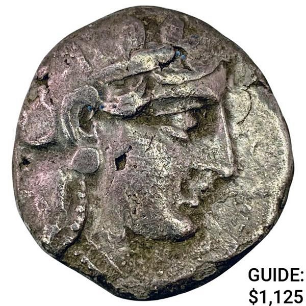 Attica, Athens 393-294 BC Silver Owl Tetradrachm NEARLY UNCIRCULATED
